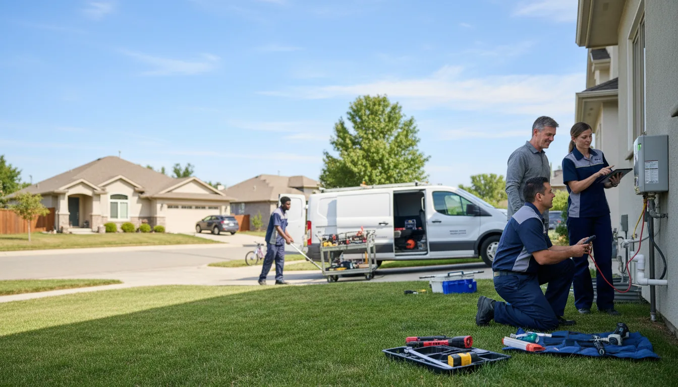 Tankless water heater service in Summerdale, PA